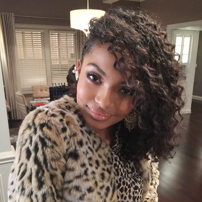 Black Girl Magic: Yara Shahidi Took The Best Natural Hair Selfies This Year